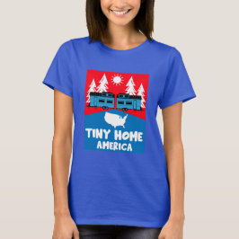 Tiny House Home Amerika T-shirt