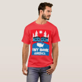 Tiny House Home Amerika T-shirt (Voorkant volledig)