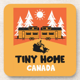 Tiny House Home Canada Bier Onderzetter