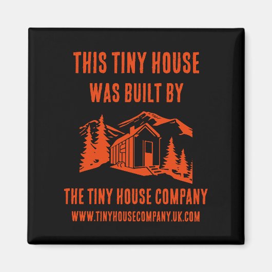 Tiny House Home Decor Magneet (Voorkant)