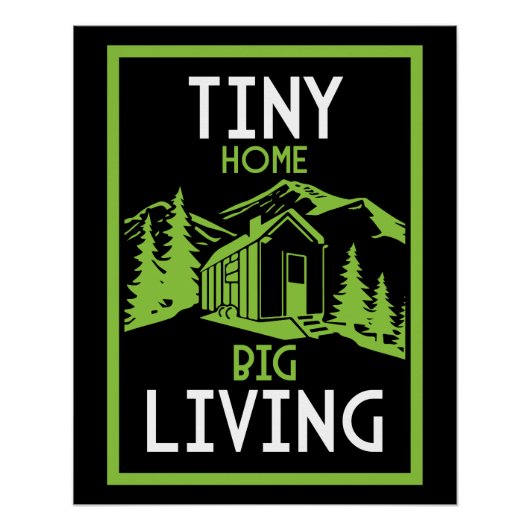 Tiny House Home Decor Perfect Poster (Voorkant)