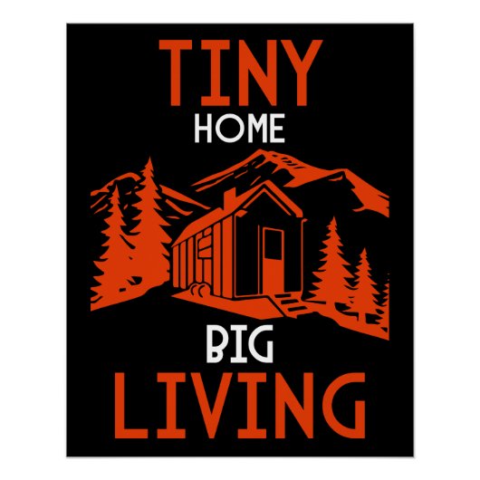 Tiny House Home Decor Perfect Poster (Voorkant)
