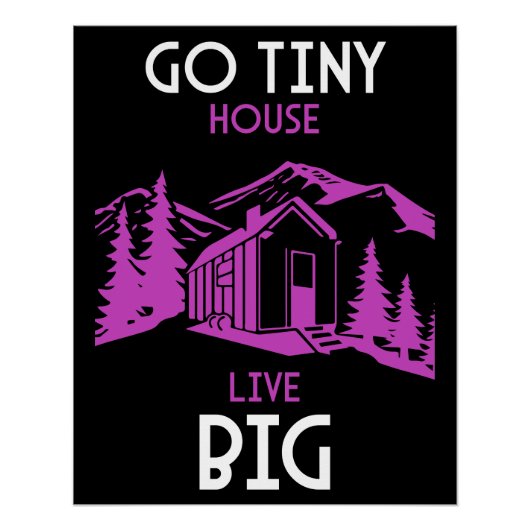 Tiny House Home Decor Perfect Poster (Voorkant)