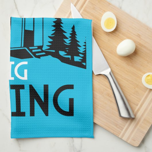 Tiny House Home Decor Theedoek (Quarter Fold)