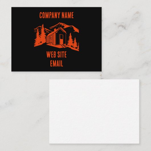 Tiny House Home Decor Visitekaartje (Voorkant / Achterkant)