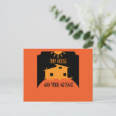 Tiny House Leven - Tiny House Nation Deurmat Briefkaart (Staand voorkant)