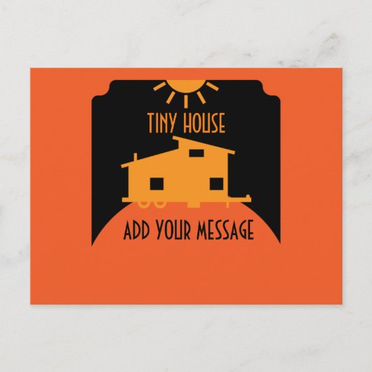 Tiny House Leven - Tiny House Nation Deurmat Briefkaart (Voorkant)