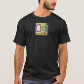 Tiny House Mid-Century Box Hankamer Artjunkhaus T-shirt (Voorkant)