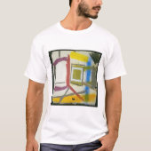 Tiny House Mid-Century Box Hankamer Artjunkhaus T-shirt (Voorkant)