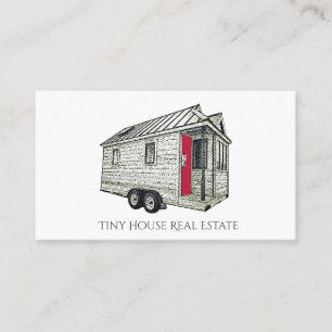 Tiny House on Wheels Vastgoed Visitekaartje