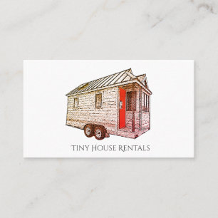 Tiny House on Wheels verhuur of bouwers Visitekaartje