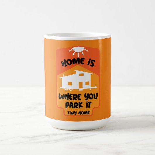 Tiny House Wonen - Kleine Huizen Magische Mok (Midden)