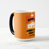 Tiny House Wonen - Kleine Huizen Magische Mok (Voorkant links)