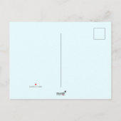 Tiny huisje met draak Boy Baby Verjaardag Uitnodiging Briefkaart (Achterkant)