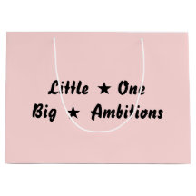 Tiny Human Giant Dreams Pink Design