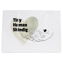 Tiny Human Shindig Gift Bag Modern Baby shower