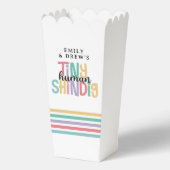 Tiny Human Shindig Schattigee regenboogkleuren Bedankdoosjes (Voorkant)