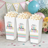 Tiny Human Shindig Schattigee regenboogkleuren Bedankdoosjes