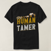 Tiny Human Tamer Circus Gift T-shirt (Design voorkant)