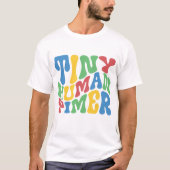 Tiny Human Tamer | Kinderdagverblijf Werknemer Gra T-shirt (Voorkant)
