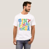 Tiny Human Tamer | Kinderdagverblijf Werknemer Gra T-shirt (Voorkant volledig)