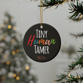 Tiny Human Tamer Kindergarten Docer Typografie Ornament