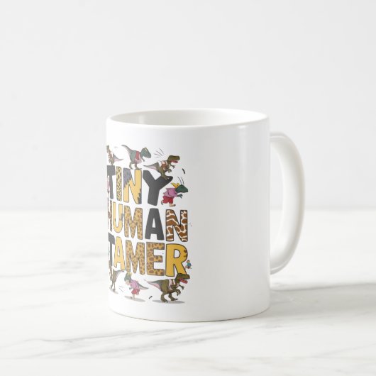 Tiny Human Tamer Koffiemok (Voorkant rechts)