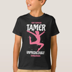Tiny Human Tamer Onvoorspelbaar Gevaarlijke Grappi T-shirt