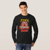 Tiny Human Tamer Performer Acrobat Circus T-shirt (Voorkant volledig)