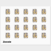Tiny Human Tamer Ronde Sticker (Vel)