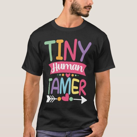 Tiny Human Tamer T-shirt (Voorkant)