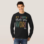 Tiny Humans Are My Favorite Preschool Christmas 20 T-shirt (Voorkant volledig)
