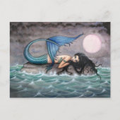 Tiny Island Mermaid Briefkaart (Voorkant)