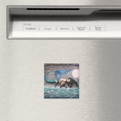 Tiny Island Mermaid Magnet (Insitu (Vaatwasser))
