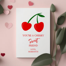 Tiny Je bent een Kers Smoot Vriendje Valentijnskaa