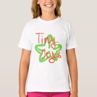 Tiny Joys | Hand-lettered ontwerp T-shirt