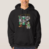 Tiny Kindness Christmas Hoodie – Cozy Hedgehog Sto (Voorkant)