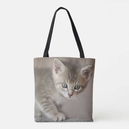 Tiny Kitten Tote Bag (Achterkant)