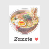 Tiny Korean Ramen Soup Art Stickers (Vel)