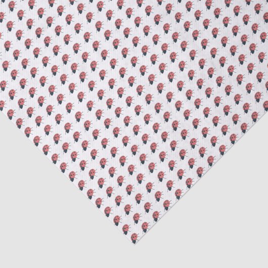 Tiny ladybird Pattern Tissuepapier (Detail)