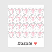 Tiny latte bows planner sticker (Vel)