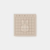 Tiny latte bunny kalender Post-it Notities Post-it® Notes (Voorkant)