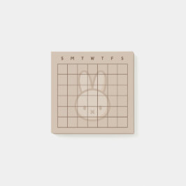 Tiny latte bunny kalender Post-it Notities Post-it® Notes
