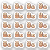 Tiny latte coins planner sticker (Voorkant)