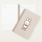 Tiny latte gingham planner (Display)