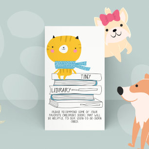 Tiny Library Informatiekaartje