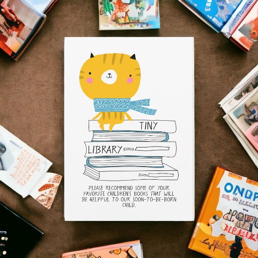 Tiny Library Informatiekaartje