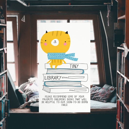 Tiny Library Informatiekaartje
