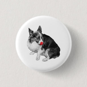 Tiny Lick, grote oren Ronde Button 3,2 Cm
