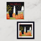 Tiny Little Halloween Notitiekaartje (Voorkant / Achterkant)